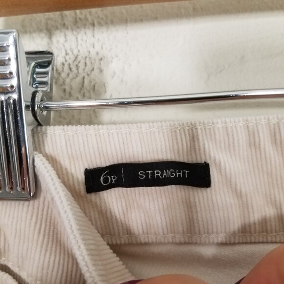 Talbots Corduroy Flawless Five-Pocket Straight Pants Stretch Size 6P - Picture 4 of 7